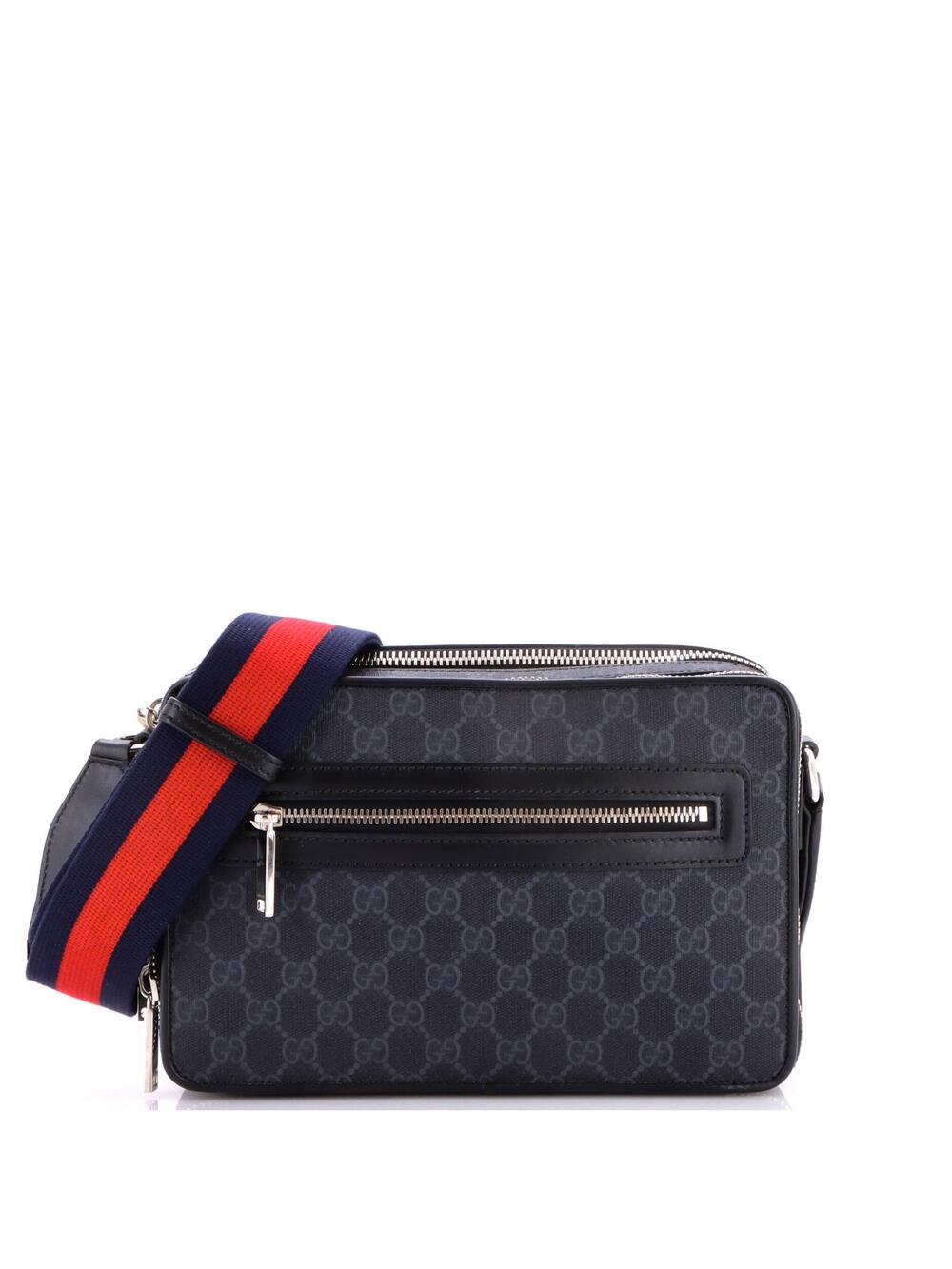 Gucci Double Zip Web Camera Shoulder #366559G16B